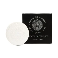 Farmacia SS. Annunziata 1561 - Scentable Ceramic Tablet - Room Fragrance - Fragrance of The Major Arts - Ancient Florence - Avvenice