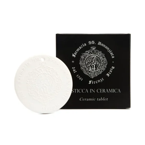 Farmacia SS. Annunziata 1561 - Scentable Ceramic Tablet - Room Fragrance - Fragrance of The Major Arts - Ancient Florence - Avvenice