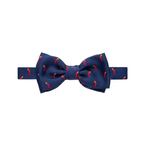 Fefè Napoli - Black Bandan Silk Bow-Tie - Bow-Tie - Handmade in Italy - Luxury Exclusive Collection - Avvenice