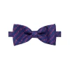 Fefè Napoli - Blue Anchor Silk Bow-Tie - Bow-Tie - Handmade in Italy - Luxury Exclusive Collection - Avvenice