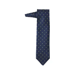 Fefè Napoli - Blue Lightning Dandy Silk Tie - Ties - Handmade in Italy - Luxury Exclusive Collection - Avvenice
