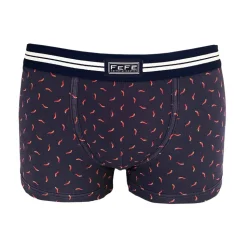 Fefè Napoli - Blue Lucky Horn Man Underwear - Underwear - Handmade in Italy - Luxury Exclusive Collection - Avvenice