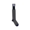 Fefè Napoli - Dark Grey Oxford Men's Socks - Socks - Handmade in Italy - Luxury Exclusive Collection - Avvenice