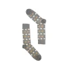 Fefè Napoli - Grey Sheep Short Dandy Men's Socks - Socks - Handmade in Italy - Luxury Exclusive Collection - Avvenice