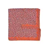 Fefè Napoli - Orange Lemons Silk Dandy Pocket Square - Pocket-Square - Handmade in Italy - Luxury Exclusive Collection - Avvenice