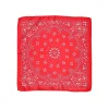 Fefè Napoli - Red Bandan Silk Dandy Pocket Square - Pocket-Square - Handmade in Italy - Luxury Exclusive Collection - Avvenice
