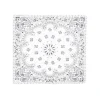 Fefè Napoli - White Silk Cotton Bandana - Scarves and Foulards - Handmade in Italy - Luxury Exclusive Collection - Avvenice