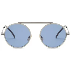 Fendi - Everyday - Ruthenium Rounded Sunglasses - Sunglasses - Fendi Eyewear - Avvenice