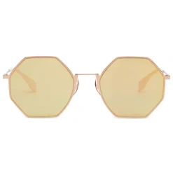Fendi - Eyeline - Rose Octagonal Sunglasses - Sunglasses - Fendi Eyewear - Avvenice