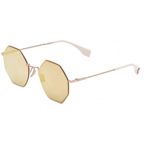 Fendi - Eyeline - Rose Octagonal Sunglasses - Sunglasses - Fendi Eyewear - Avvenice
