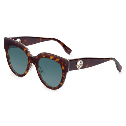 Fendi - F is Fendi - Cat Eye Sunglasses - Havana - Sunglasses - Fendi Eyewear - Avvenice