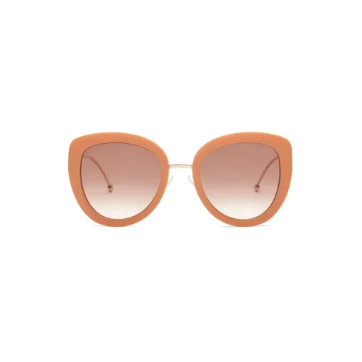 Fendi - F is Fendi - Round Sunglasses - Orange - Sunglasses - Fendi Eyewear - Avvenice