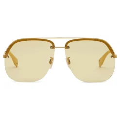 Fendi - Fendi Pack - Pilot Sunglasses - Yellow - Sunglasses - Fendi Eyewear - Avvenice