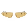 Fendi - FendiFiend - Cat Eye Sunglasses - Gold Brown - Sunglasses - Fendi Eyewear - Avvenice