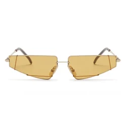Fendi - FendiFiend - Cat Eye Sunglasses - Gold Brown - Sunglasses - Fendi Eyewear - Avvenice