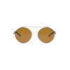 Fendi - FendiFiend - Round Pilot Sunglasses - Gold Blue - Sunglasses - Fendi Eyewear - Avvenice