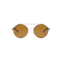 Fendi - FendiFiend - Round Pilot Sunglasses - Gold Blue - Sunglasses - Fendi Eyewear - Avvenice