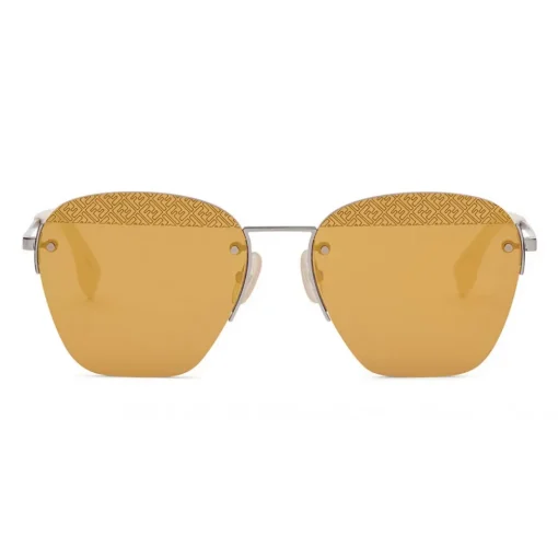 Fendi - FF- Rimless Sunglasses - Ruthenium - Sunglasses - Fendi Eyewear - Avvenice