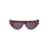 Fendi - Ffluo - Cat Eye Sunglasses - Brown - Sunglasses - Fendi Eyewear - Avvenice