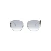 Fendi - Ffreedom - Square Sunglasses - Silver - Sunglasses - Fendi Eyewear - Avvenice
