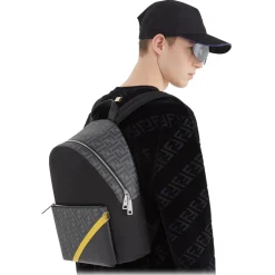 Fendi - FS Fendi Eyecap - Fashion Show Baseball Cap with Sunglasses - Black - Sunglasses - Fendi Eyewear - Avvenice