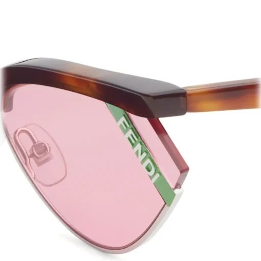 Fendi - Gentle Monster No. 01 - Cat Eye Sunglasses - Havana Rose - Sunglasses - Fendi Eyewear - Avvenice