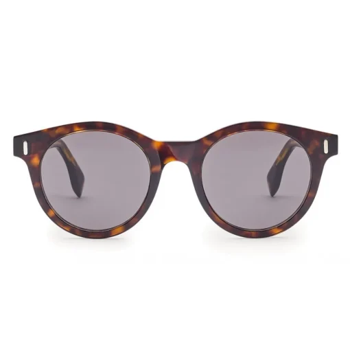 Fendi - Urban - Round Sunglasses - Havana - Sunglasses - Fendi Eyewear - Avvenice