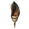 Genius Bowtie - Michelangelo - Black - Real Feathers Pin - Luxury High Quality Pin - Avvenice
