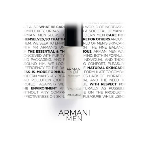 Giorgio Armani - Armani Men The Moisturizer Daily Moisturizer Face and Eyes Anti-Aging - Luxury - Avvenice