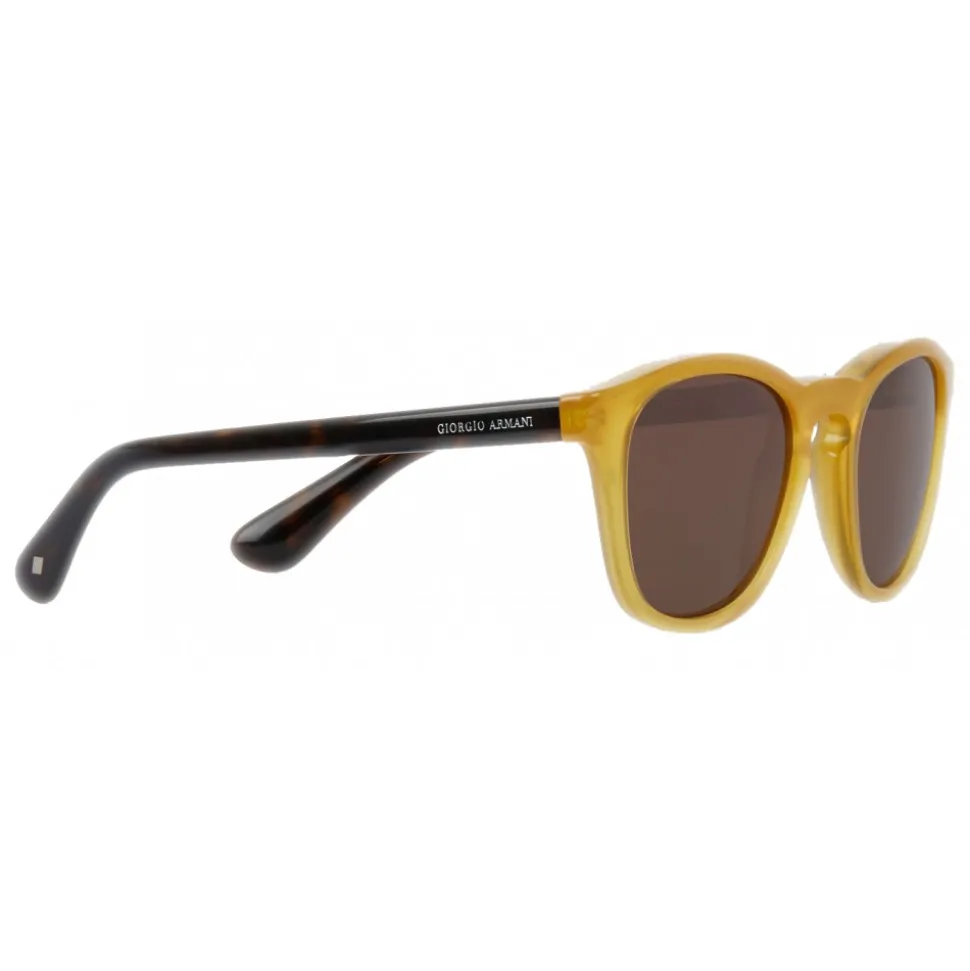 Giorgio Armani - Bi Color - Sunglasses with Bi Color Frame - Brown - Sunglasses - Giorgio Armani Eyewear - Avvenice