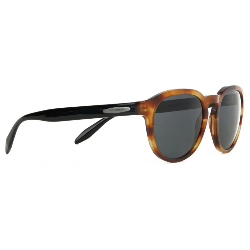 Giorgio Armani - Bi Color Retrò - Sunglasses with Bi Color Frame - Brown - Giorgio Armani Eyewear - Avvenice