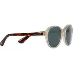 Giorgio Armani - Bi Color - Sunglasses with Bi Color Frame - Beige - Sunglasses - Giorgio Armani Eyewear - Avvenice