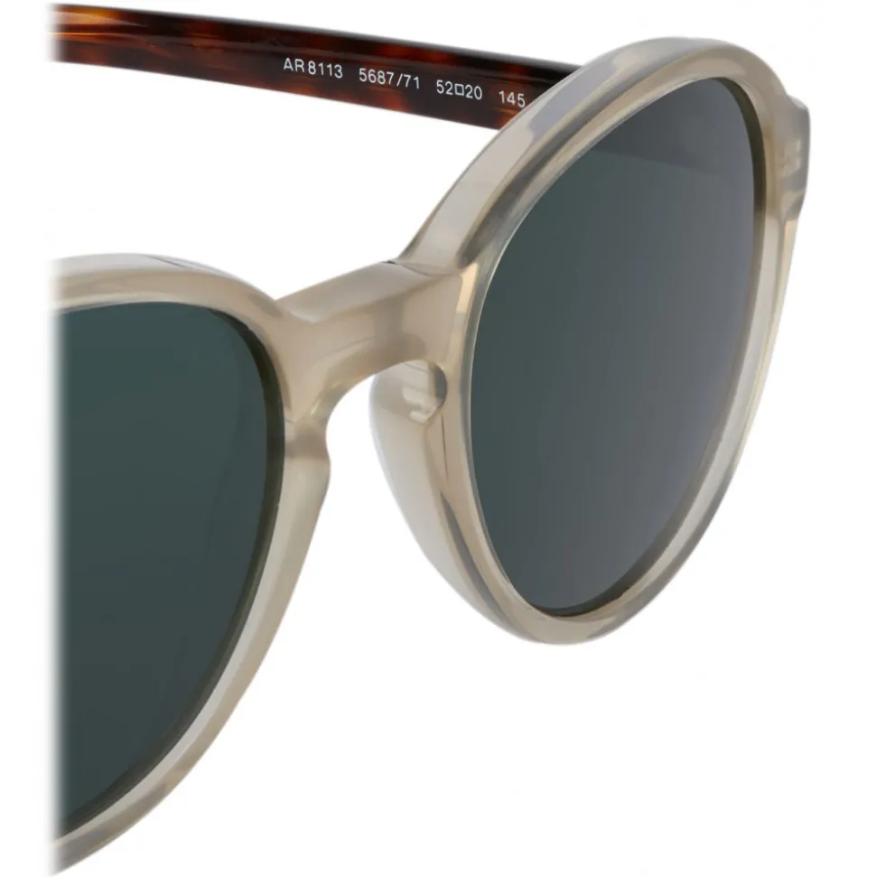Giorgio Armani - Bi Color - Sunglasses with Bi Color Frame - Beige - Sunglasses - Giorgio Armani Eyewear - Avvenice
