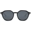 Giorgio Armani - Bi Material - Sunglasses with Fantasy Terminals - Black - Sunglasses - Giorgio Armani Eyewear - Avvenice