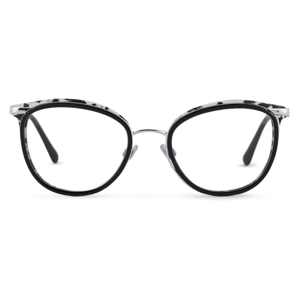 Giorgio Armani - Cat Eye Woman Eyeglasses - Black – Optical Glasses - Giorgio Armani Eyewear - Avvenice