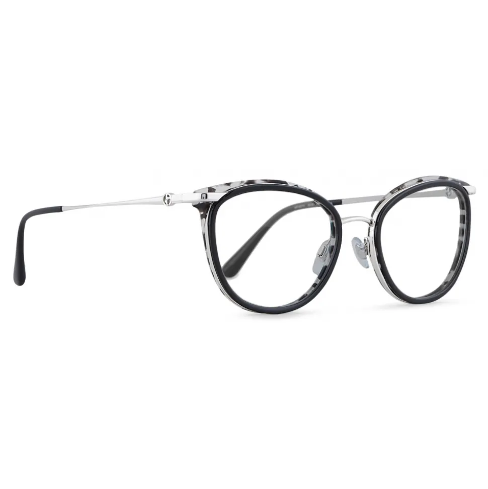 Giorgio Armani - Cat Eye Woman Eyeglasses - Black – Optical Glasses - Giorgio Armani Eyewear - Avvenice