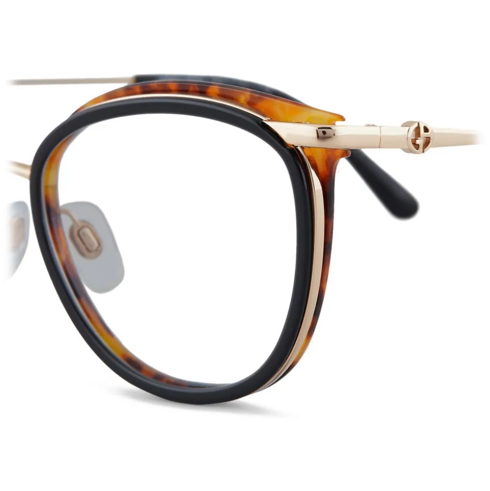 Giorgio Armani - Cat Eye Woman Eyeglasses - Black – Optical Glasses - Giorgio Armani Eyewear - Avvenice