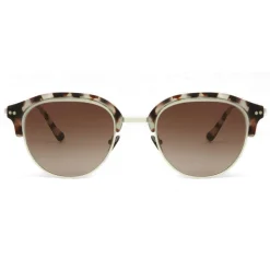 Giorgio Armani - Cat Walk Sunglasses with Contrasting Superior Eyelashes - Light Brown - Giorgio Armani Eyewear - Avvenice