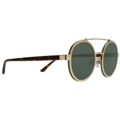 Giorgio Armani - Catwalk - Catwalk Sunglasses with Round Lenses - Gold - Sunglasses - Giorgio Armani Eyewear - Avvenice