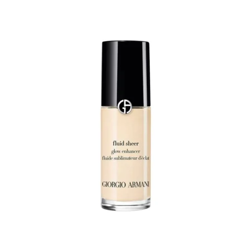 Giorgio Armani - Fluid Sheer Glow Enhancer - A Liquid Highlighte Mixed  Foundation for a Natural Glow Result - Avvenice