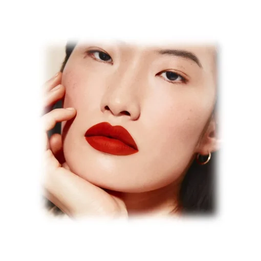 Giorgio Armani - Intense Lip Color Liquid Lips Collection - Velvet Effect Mat Lipstick Creamy - 417 - Blaze - Luxury - Avvenice
