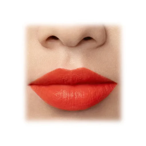 Giorgio Armani - Lip Maestro Velvety Liquid Lipstick - High Pigmentation Velvety Mat Lipstick - 302 - Orange - Luxury - Avvenice