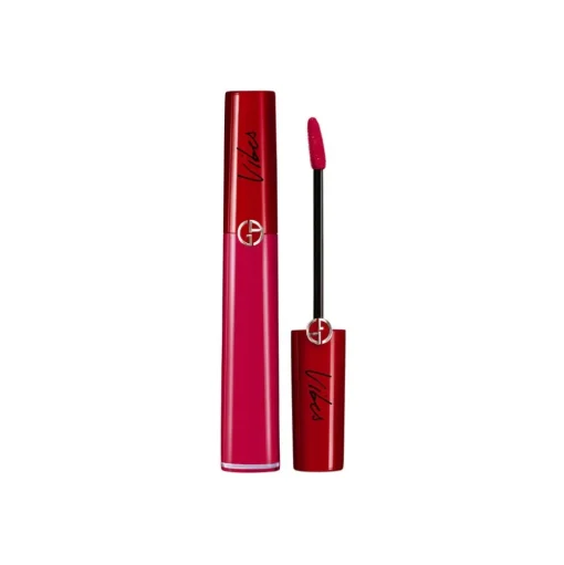 Giorgio Armani - Lip Maestro Liquid Lipstick - Lip Vibes Collection - Neon Pigment - Matte Velvety Finish - 519 - Pink - Luxury - Avvenice
