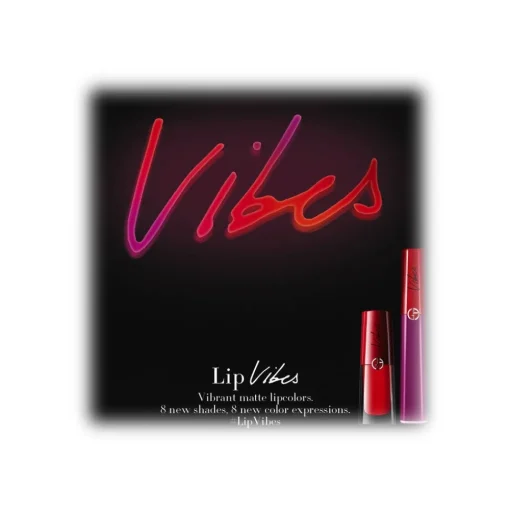 Giorgio Armani - Lip Maestro Liquid Lipstick - Lip Vibes Collection - Neon Pigment - Matte Velvety Finish - 519 - Pink - Luxury - Avvenice