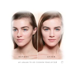 Giorgio Armani - My Armani To Go Tone-Up Cushion Dewy foundation - Anti-pollution and Anti-Aging Foundation with Hyaluronic Acid - Avvenice