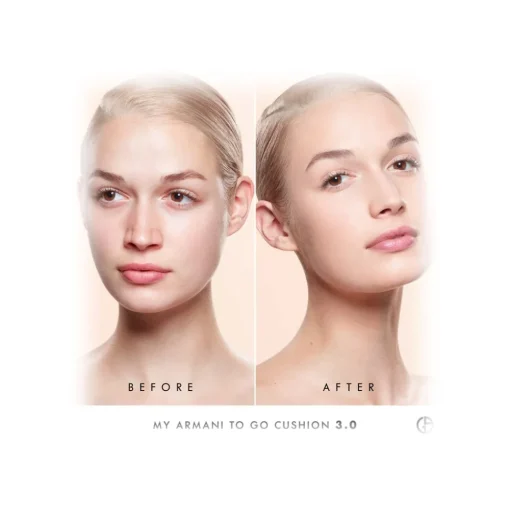 Giorgio Armani - My Armani To Go Cushion Foundation with SPF - Natural Effect Foundation for Radiant Skin - Luxury - Avvenice