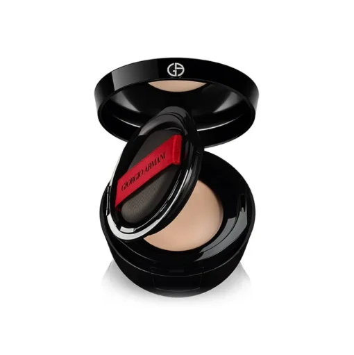 Giorgio Armani - Power Fabric Compact - Compact Foundation Extreme Hold, High Coverage Velvety Finsh Mat - Luxury - Avvenice