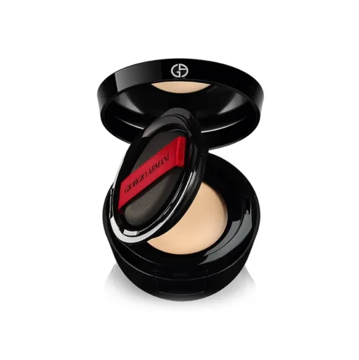 Giorgio Armani - Power Fabric Compact - Compact Foundation Extreme Hold, High Coverage Velvety Finsh Mat - Luxury - Avvenice