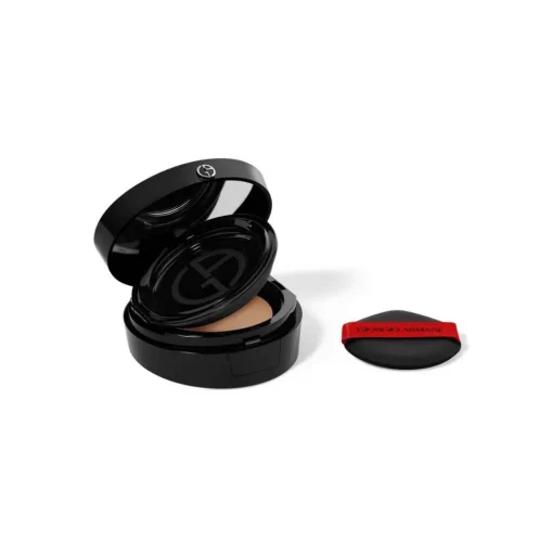 Giorgio Armani - Power Fabric Compact - Compact Foundation Extreme Hold, High Coverage Velvety Finsh Mat - Luxury - Avvenice