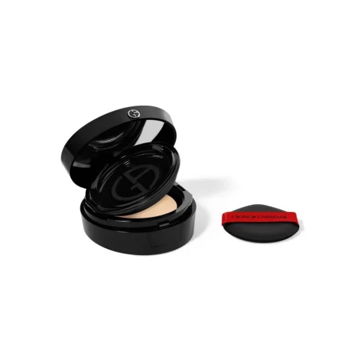 Giorgio Armani - Power Fabric Compact - Compact Foundation Extreme Hold, High Coverage Velvety Finsh Mat - Luxury - Avvenice